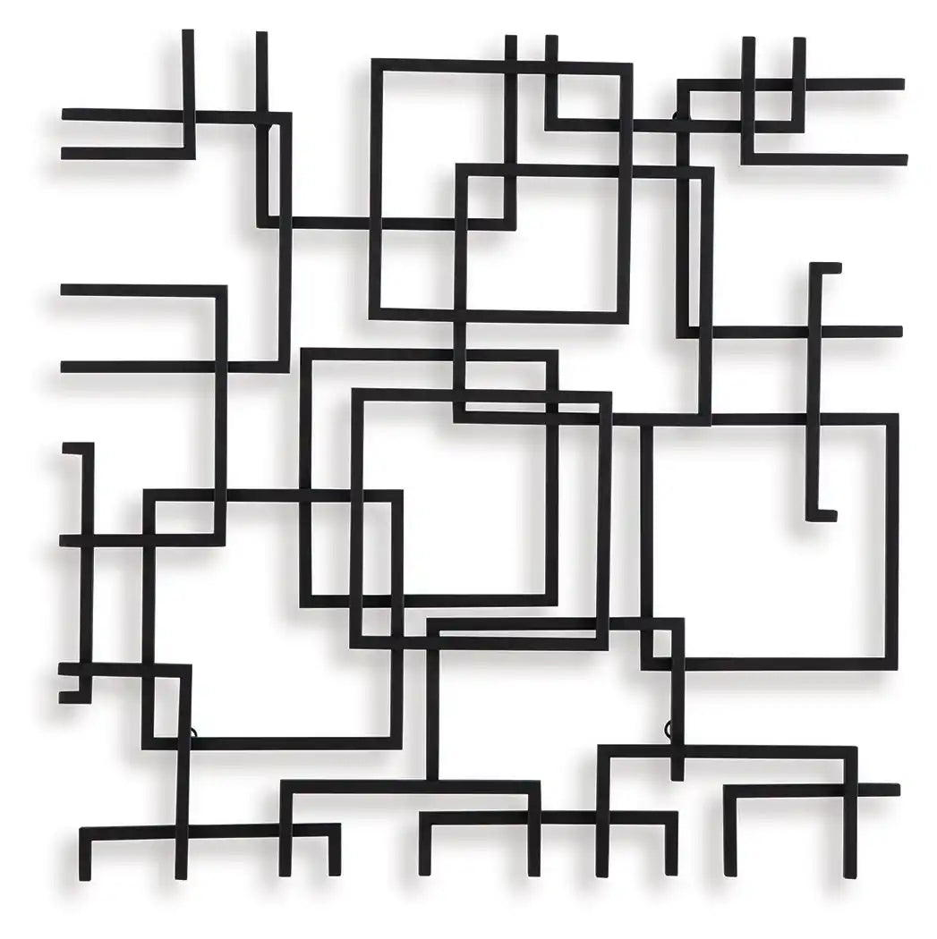 Aadanton - Wall Decor - Black - Best Buy Furniture