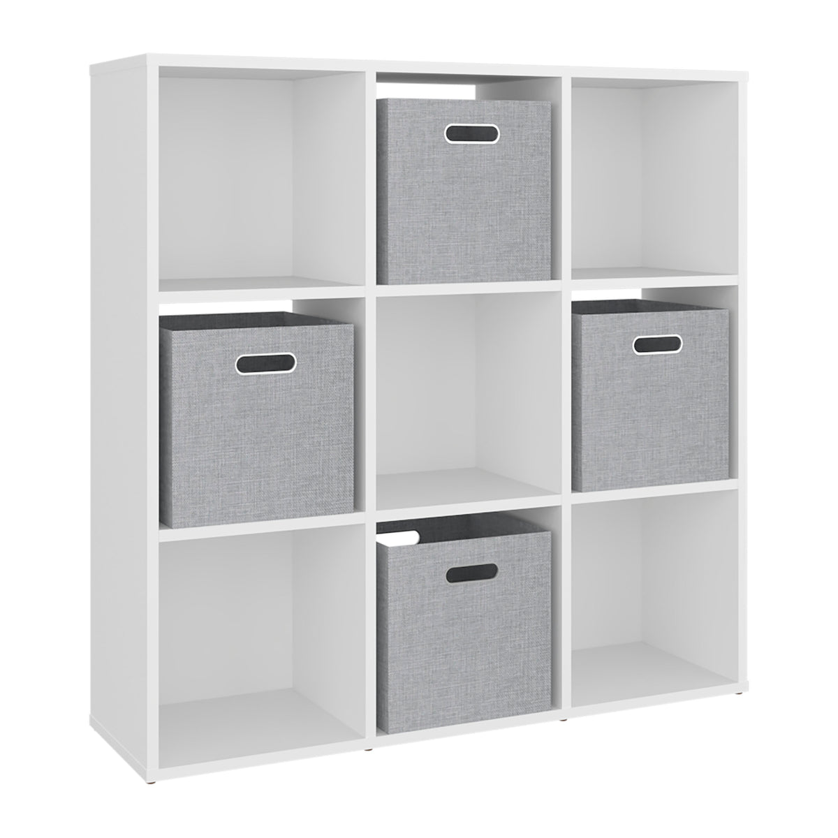 Lena 9-Cube Storage Organizer Bookcase