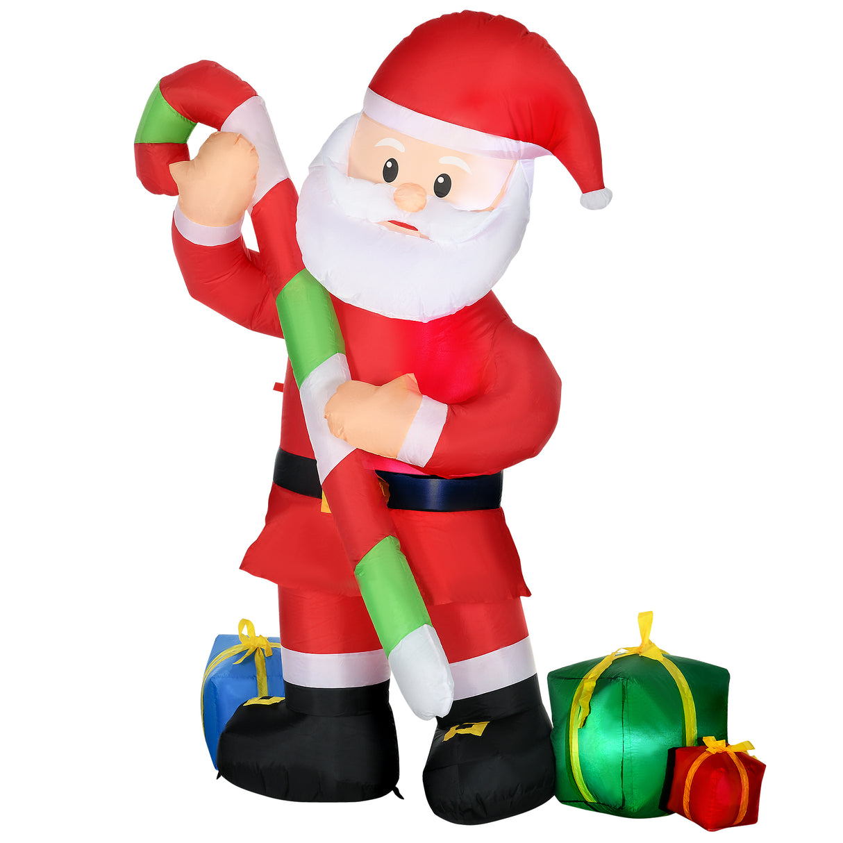 HOMCOM 6ft Christmas Inflatables Outdoor Decorations