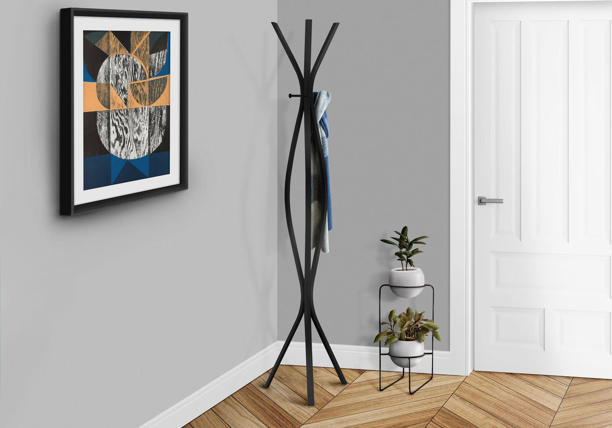 Free Standing Coat Rack 3 Hooks For Entryway - Best Buy Furniture