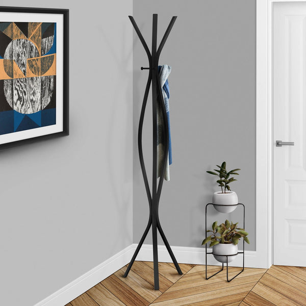 Free Standing Coat Rack 3 Hooks For Entryway - Best Buy Furniture