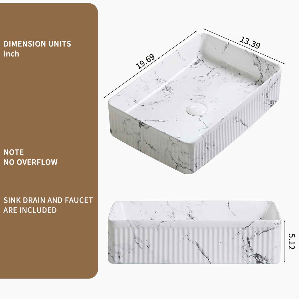 Oval Vessel Sink