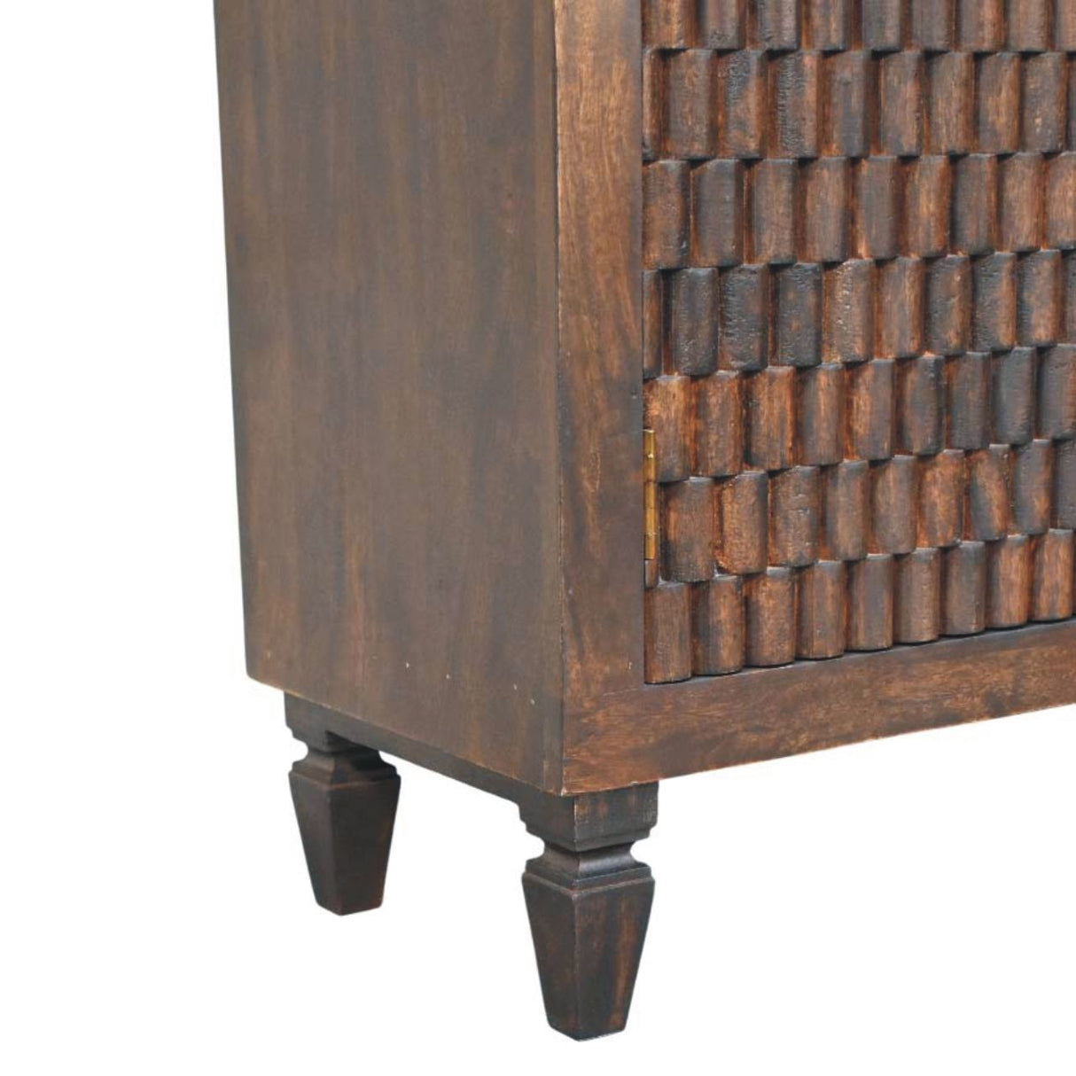 Solid Wood Vesta Textured Sideboard