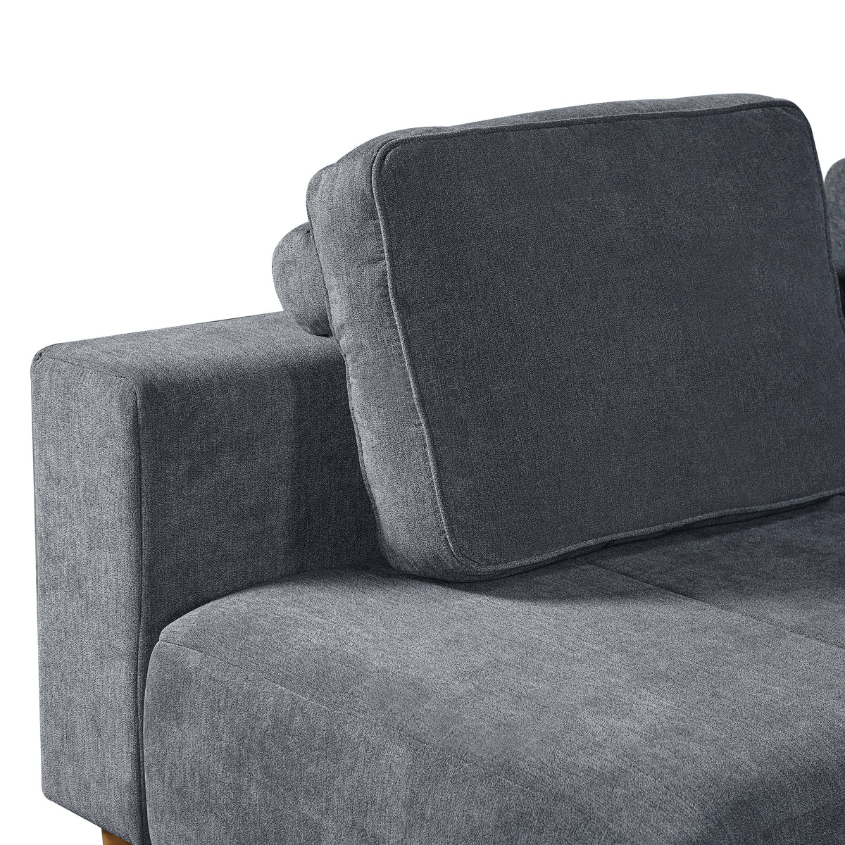 2-Piece 109" L-Shape Convertible Sectional Sofa