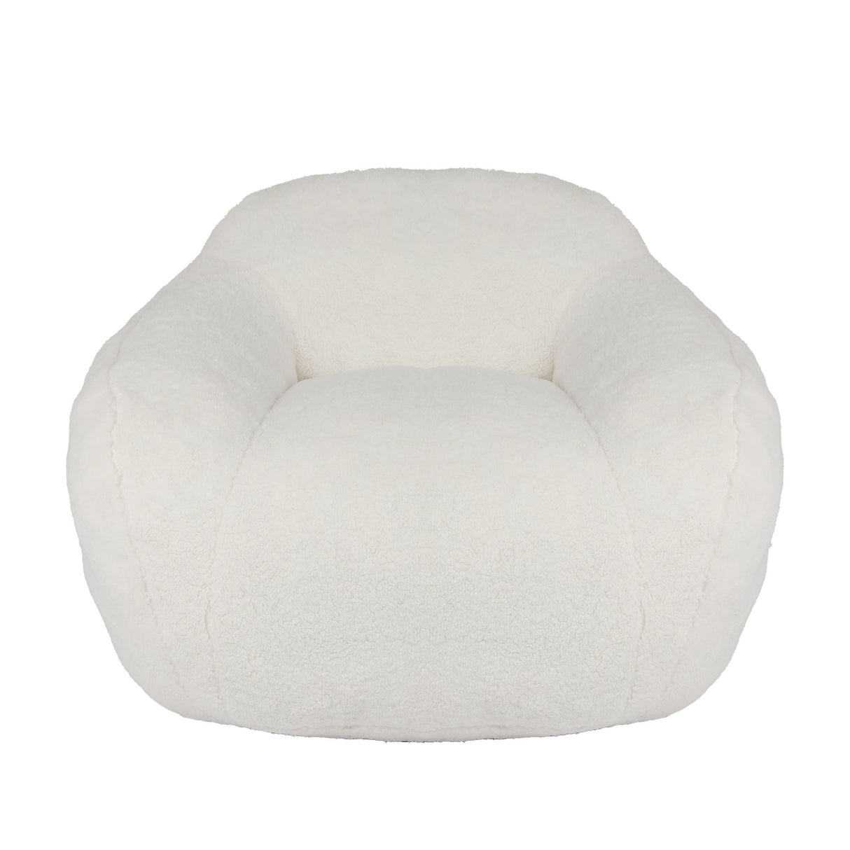 Giant Bean Bag Chair, Spacious Memory Foam With Armrests
