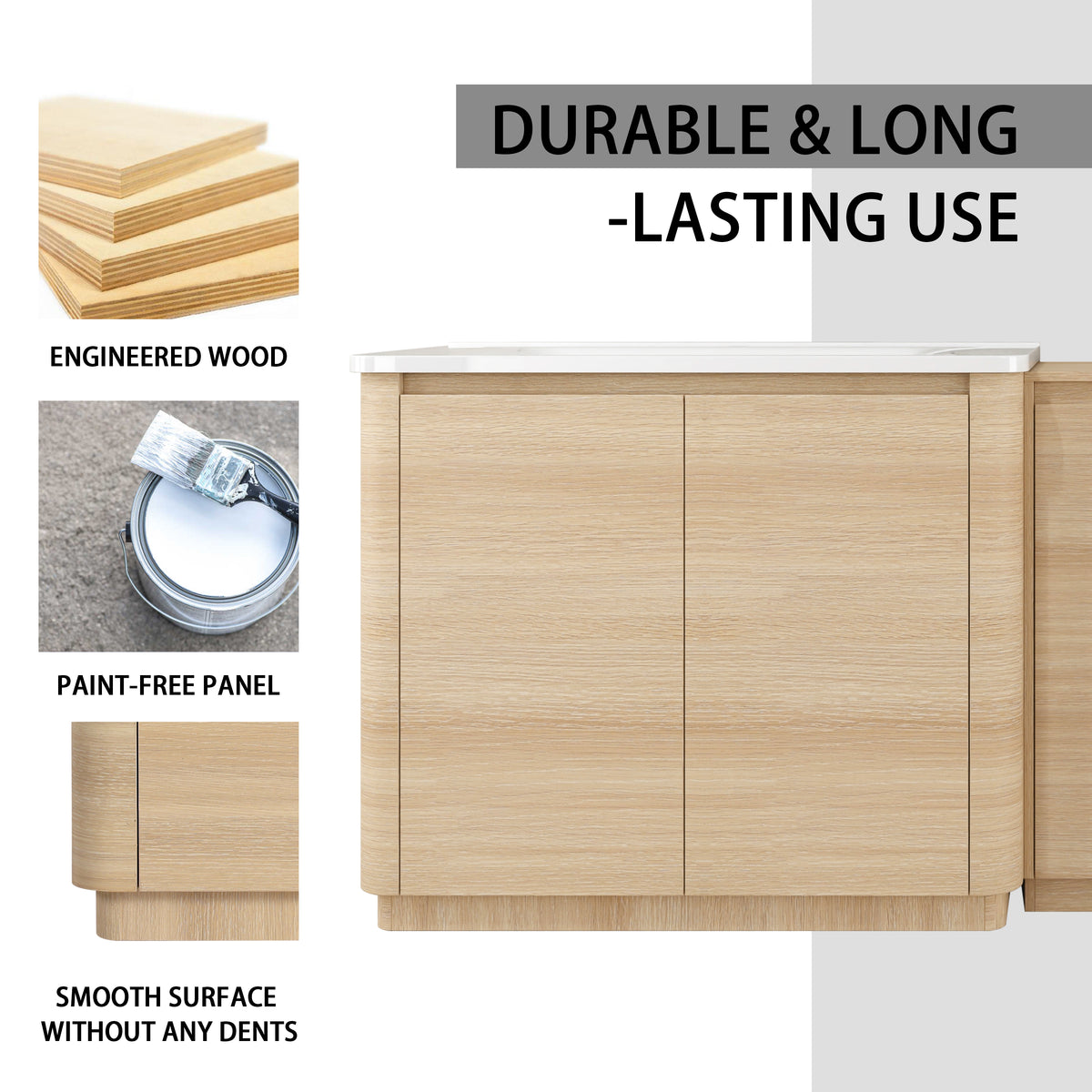 92'' Freestanding Bathroom Vanity