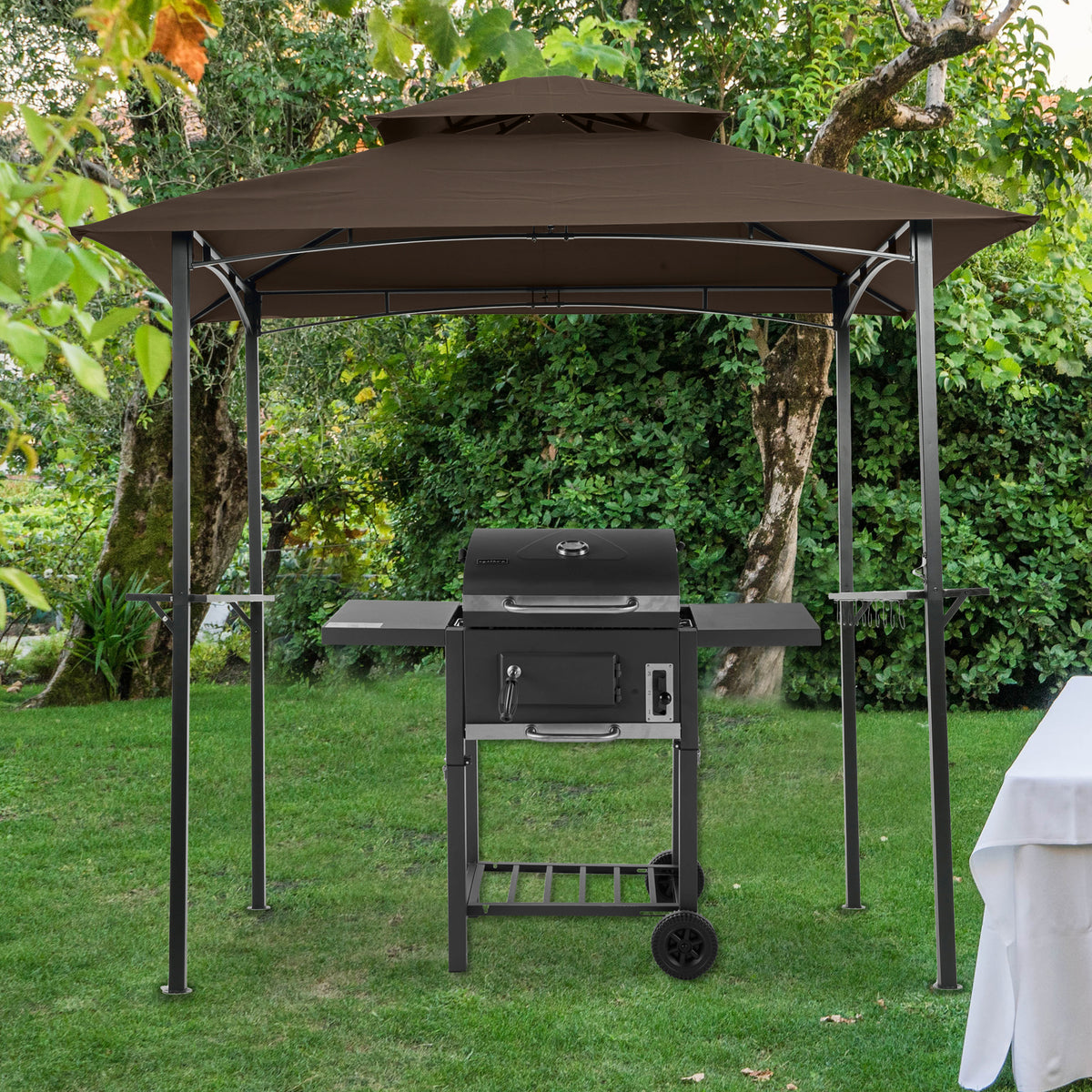8x5Ft Grill Gazebo Replacement Canopy