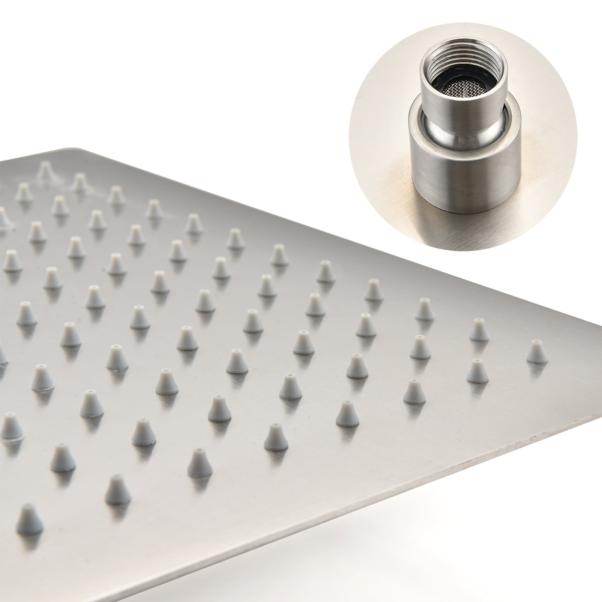 Ceiling Mounted Shower System Combo Set with Handheld and 16" Shower Head