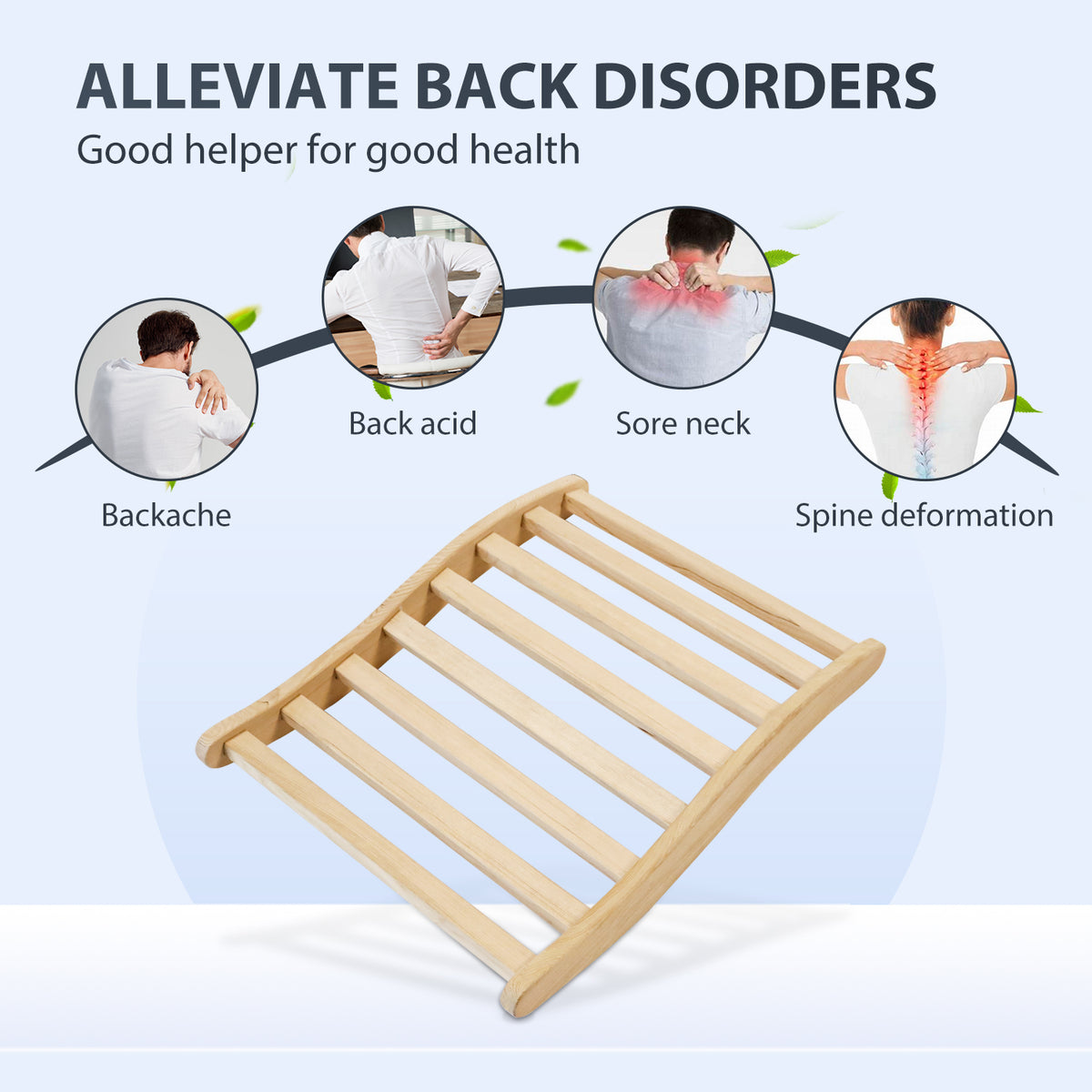 Sauna Backrest, S-Shape Canadian
