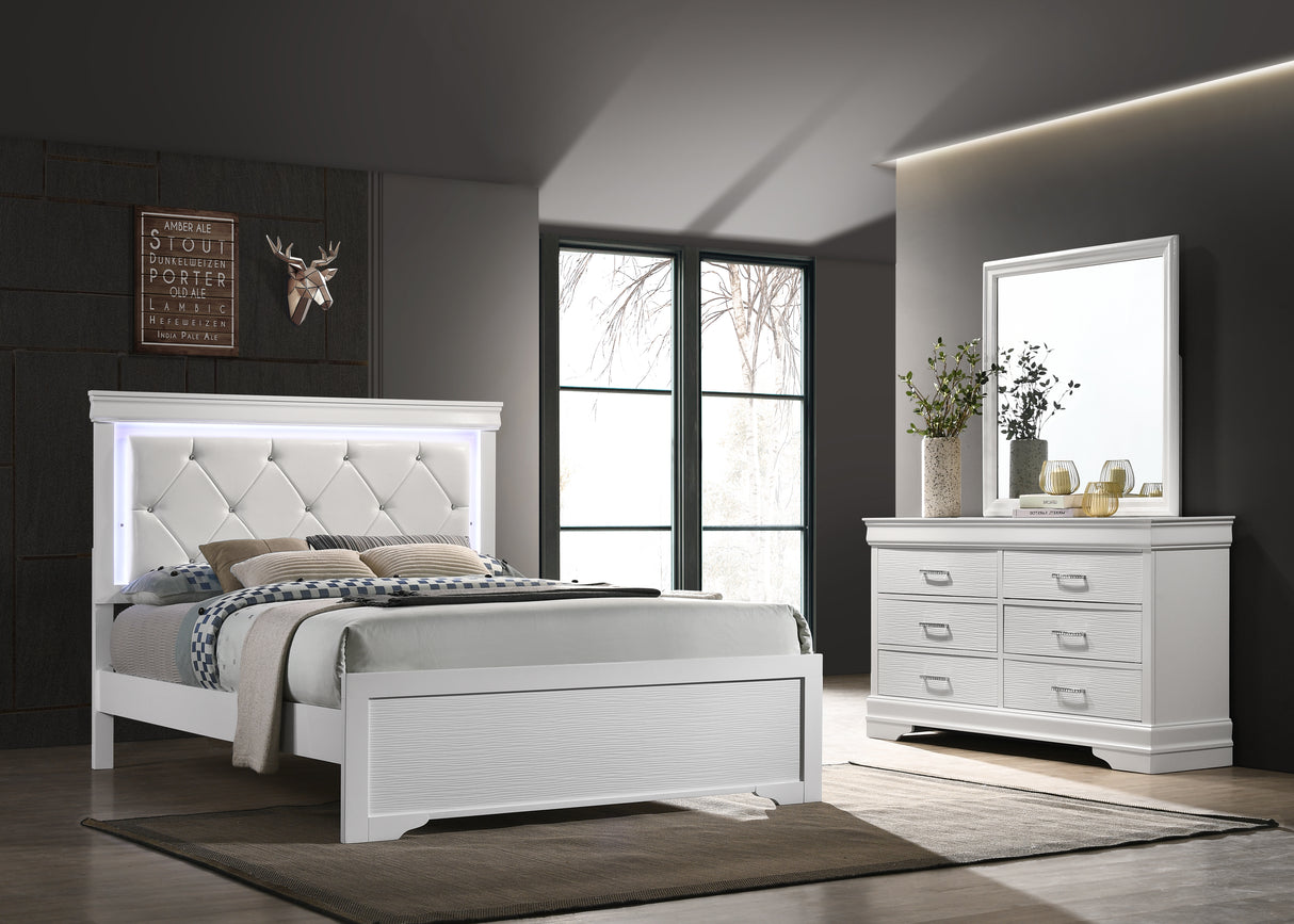 Modern 6 Drawer Dresser