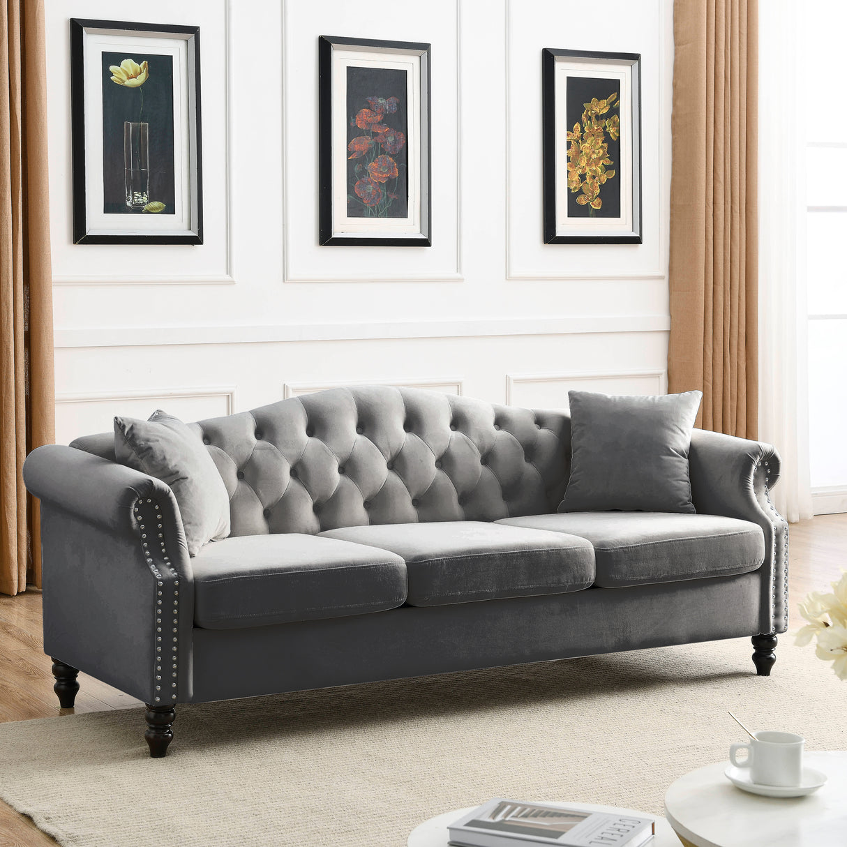 79" Chesterfield Sofa