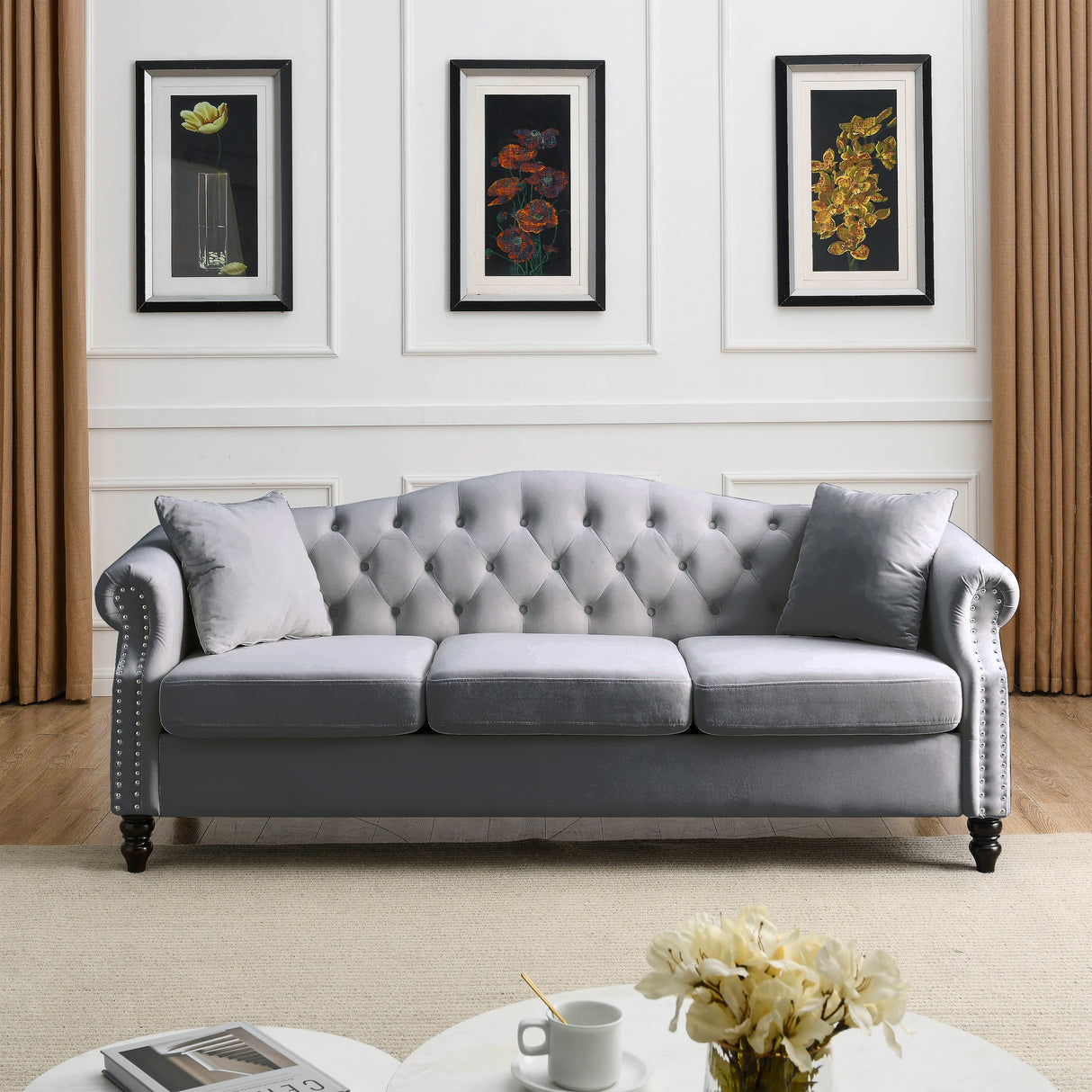 79" Chesterfield Sofa