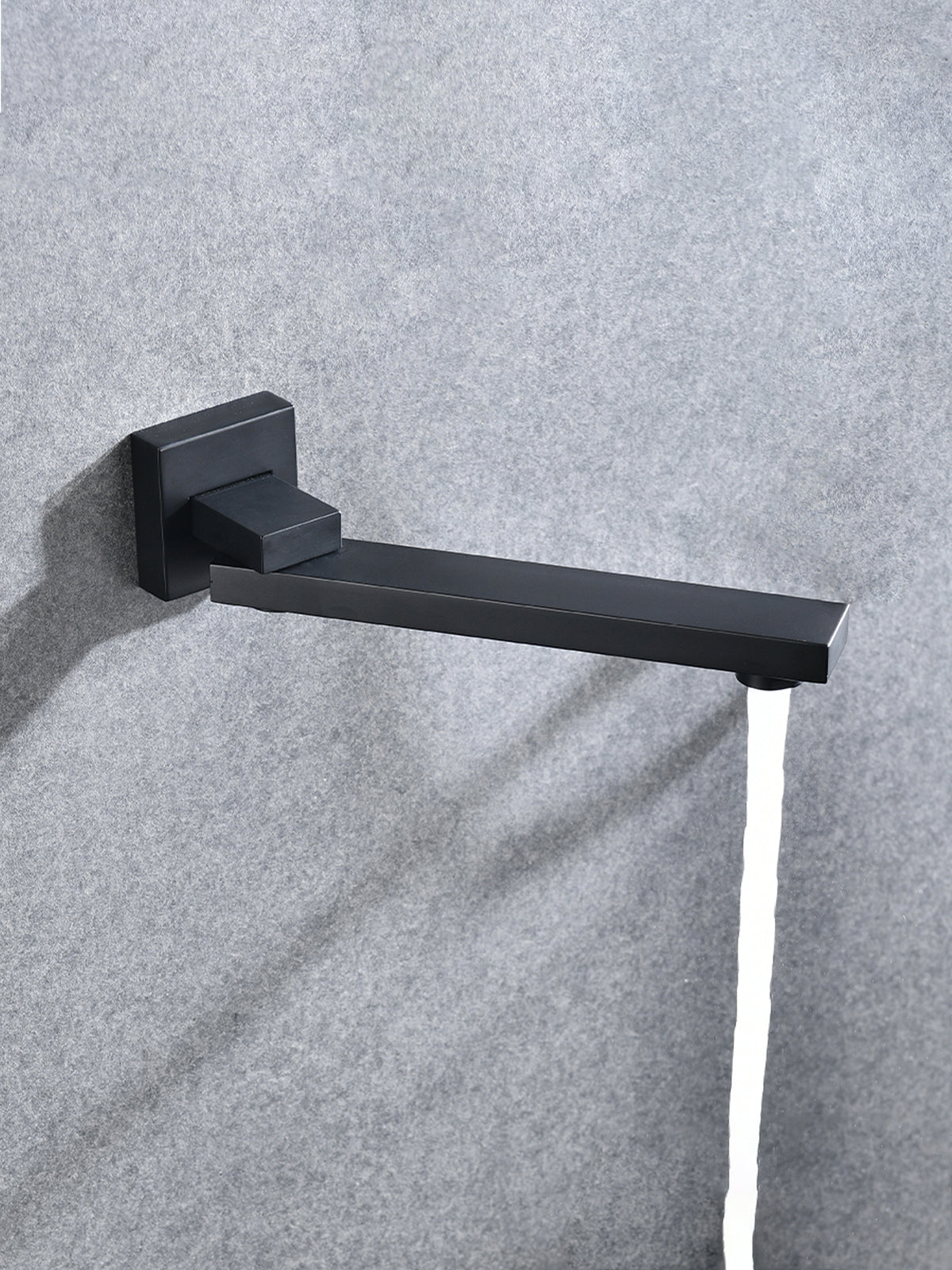 Shower System with Tub Spout and 12 Inch Shower Head