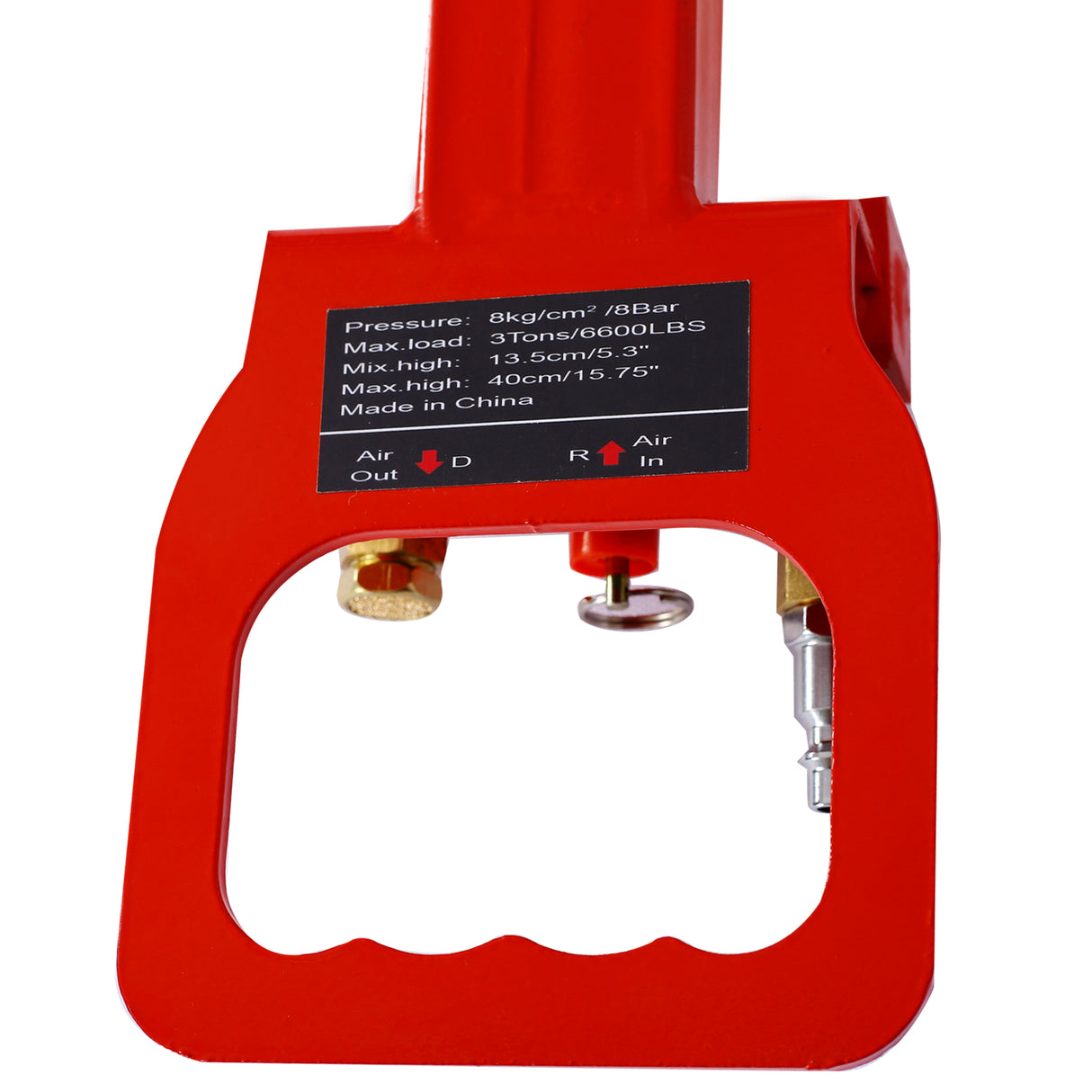 3T Triple Bag Air Jack, Pneumatic Jack with 3 Bags and 6600lbs Capacity