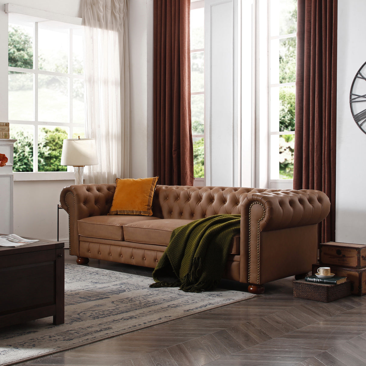 Classic Chesterfield Sofa