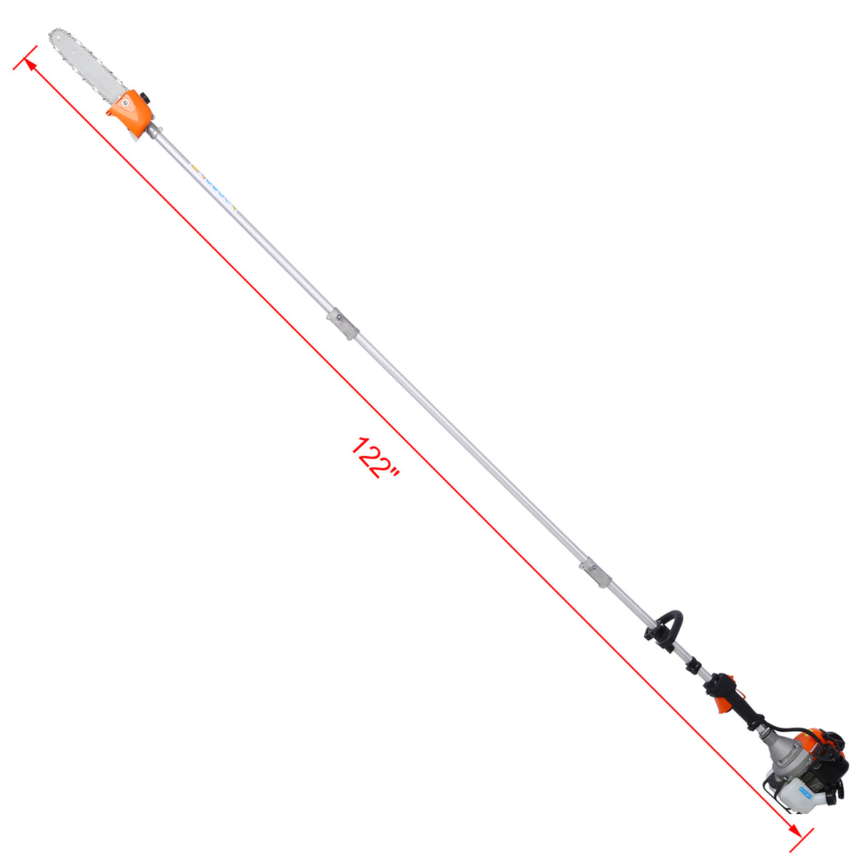 10 in 1 Multi-Functional Trimming Tool with 33CC 2-Cycle Engine