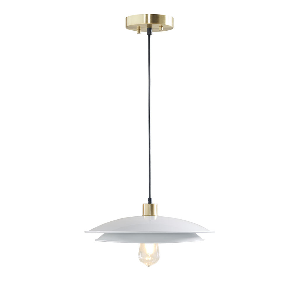 2-Tier Layered Shade Pendant