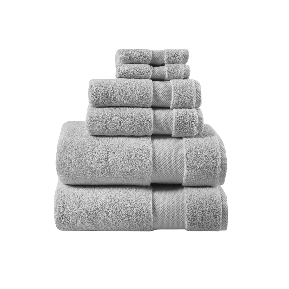 1000gsm 100% Cotton 6 Piece Towel Set
