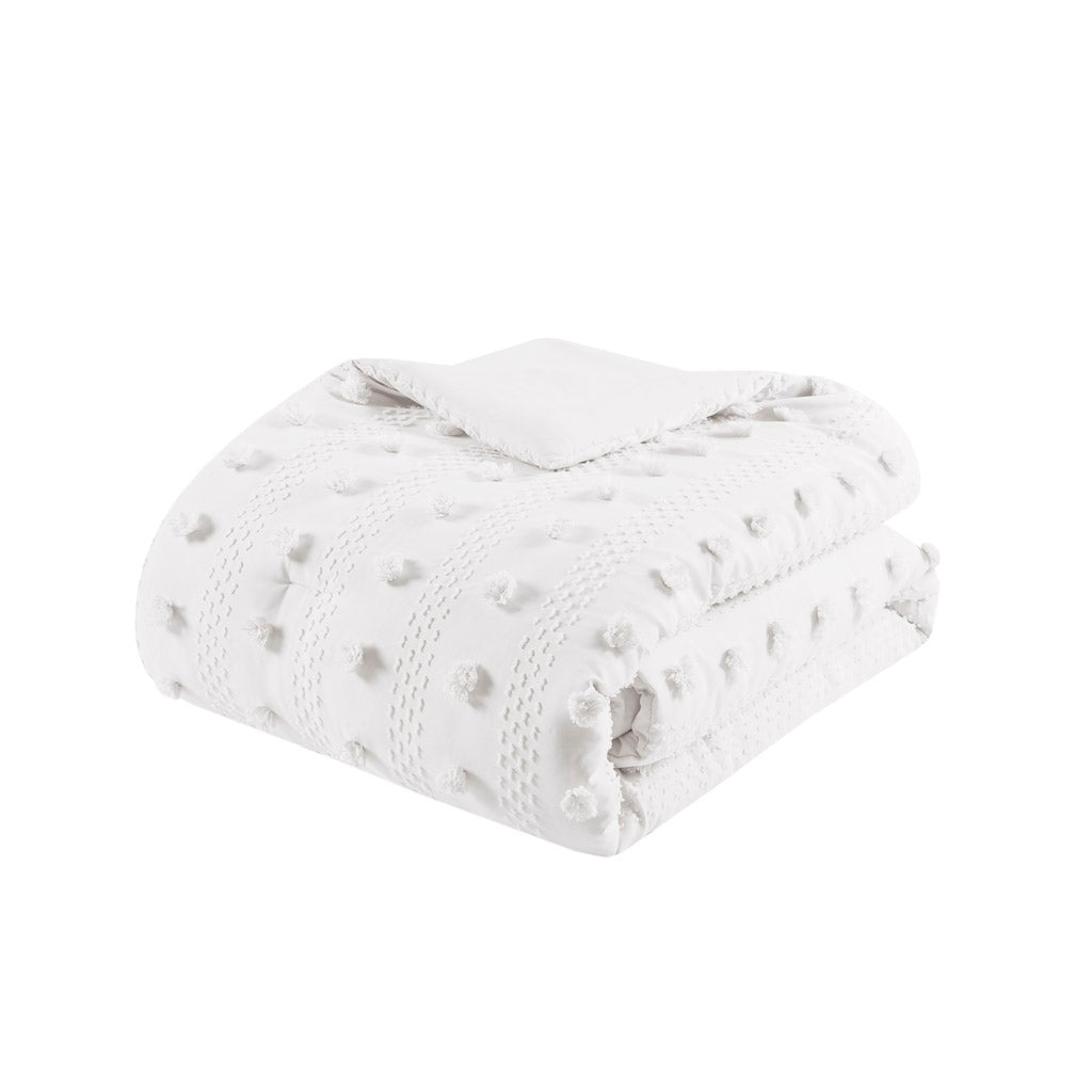 Twin/Twin XL Clip Jacquard Comforter Set