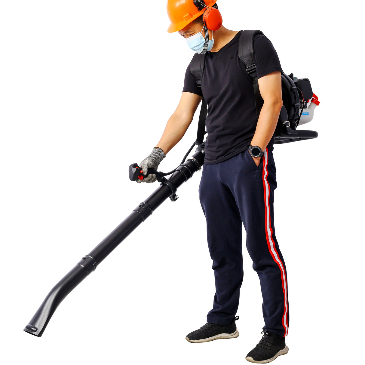 Osakapro 52CC 2-Cycle Gas Backpack Leaf Blower