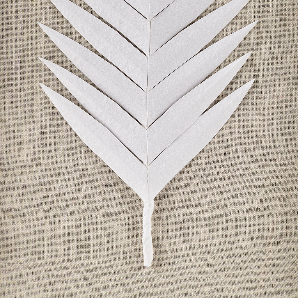 Framed Rice Paper Palm Leaves 3-piece Shadowbox Wall Décor Set