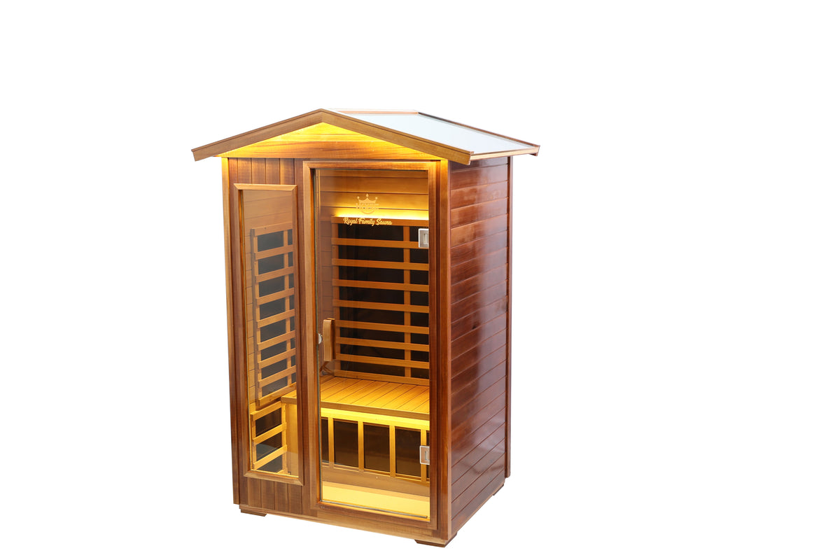 Two-Person Far-Infrared Outdoor Sauna-C