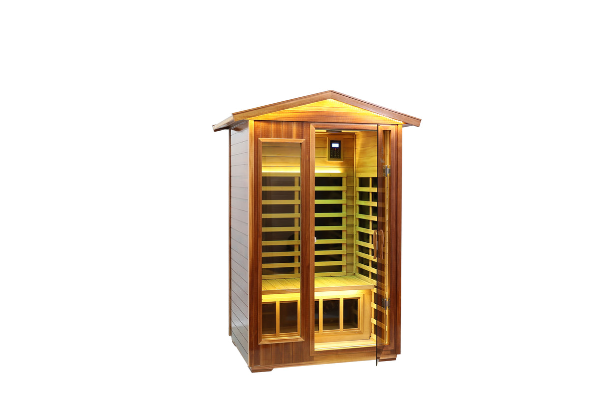 Two-Person Far-Infrared Outdoor Sauna-C