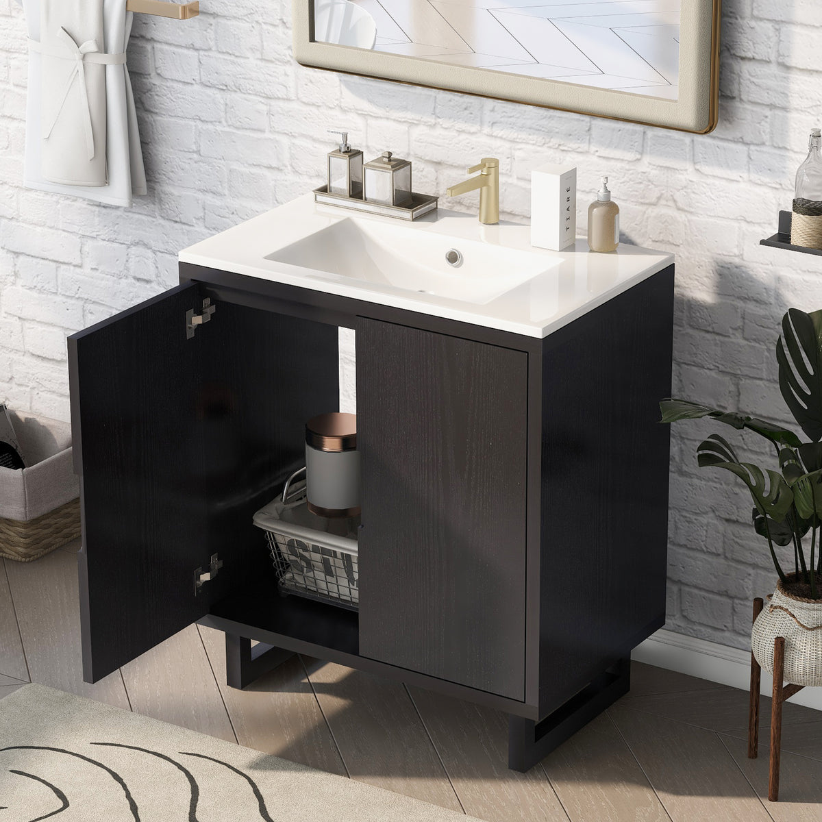 30" Bathroom Vanity Set with Sink