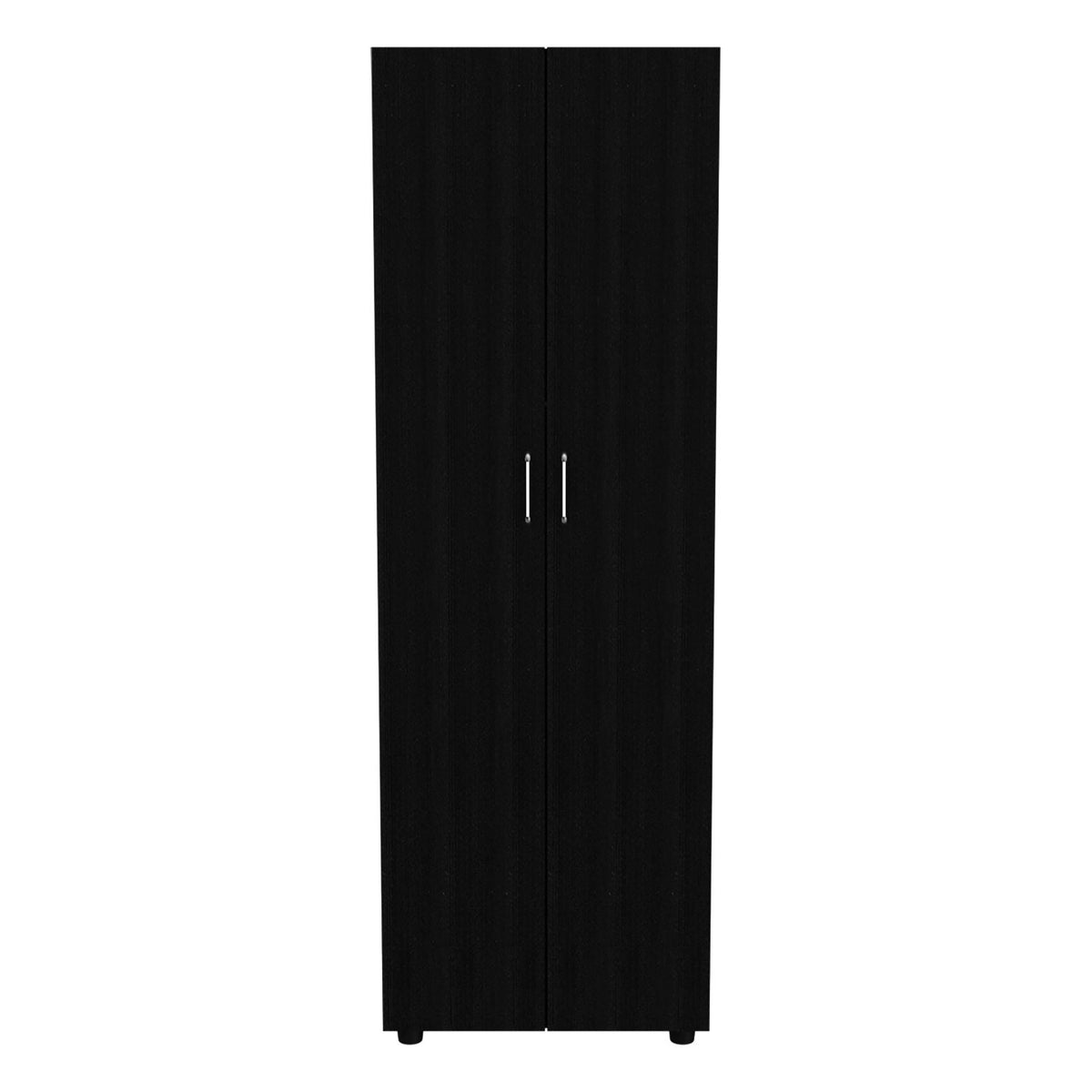 Armoire-Organiser 70.8"H, Two Shelves, Rod, Double Door Cabinet Armoire