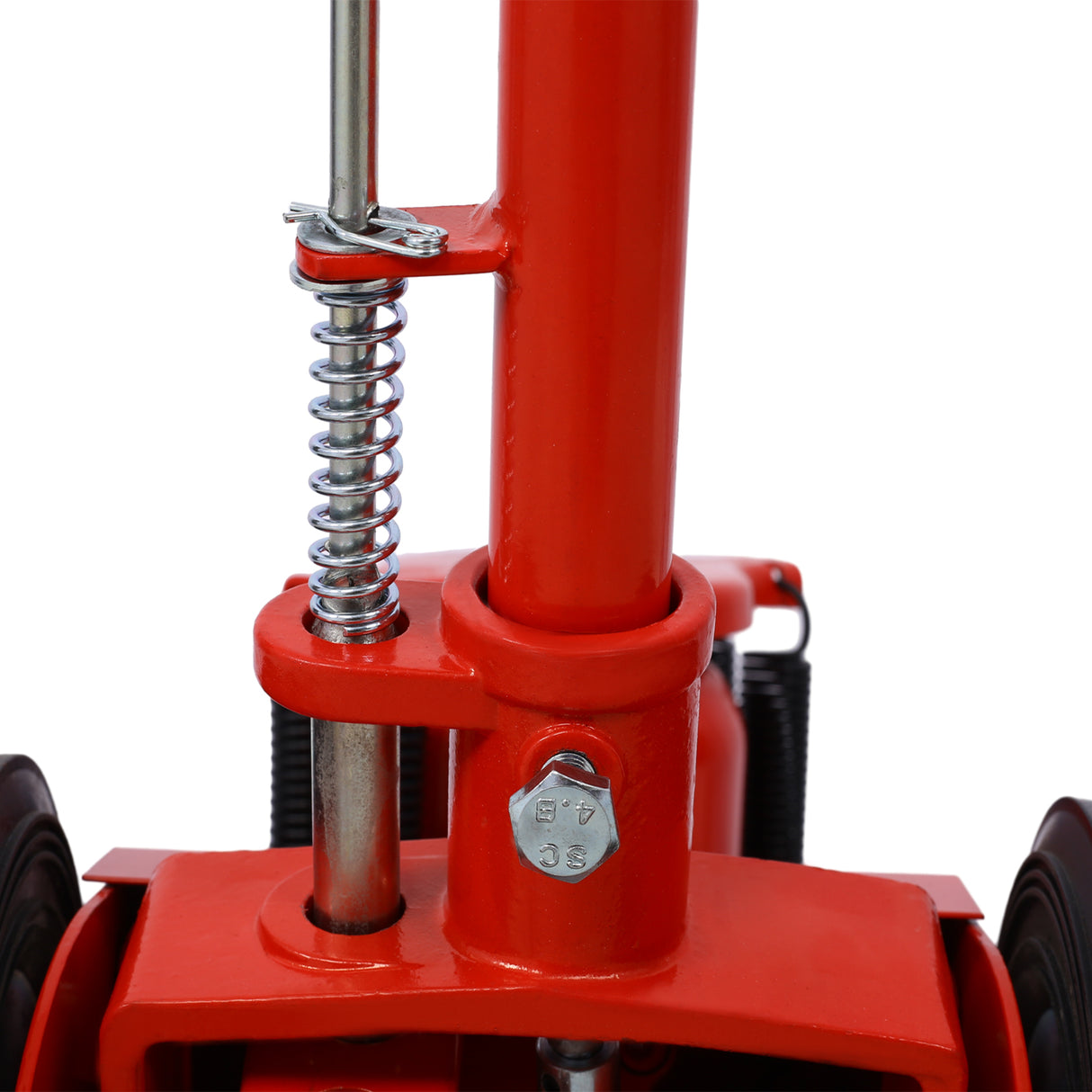 35 Ton Hydraulic Floor Jack Air-Operated Axle Bottle Jack with Extension Saddle Set