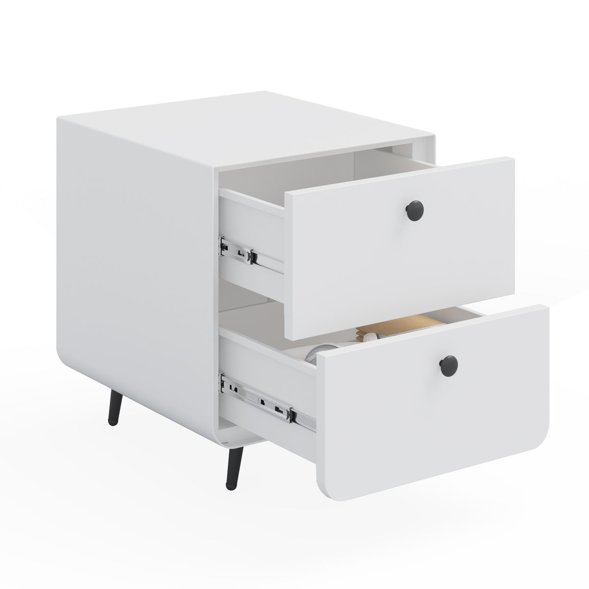 Modern Night Stand Storage Cabinet for Living Room Bedroom