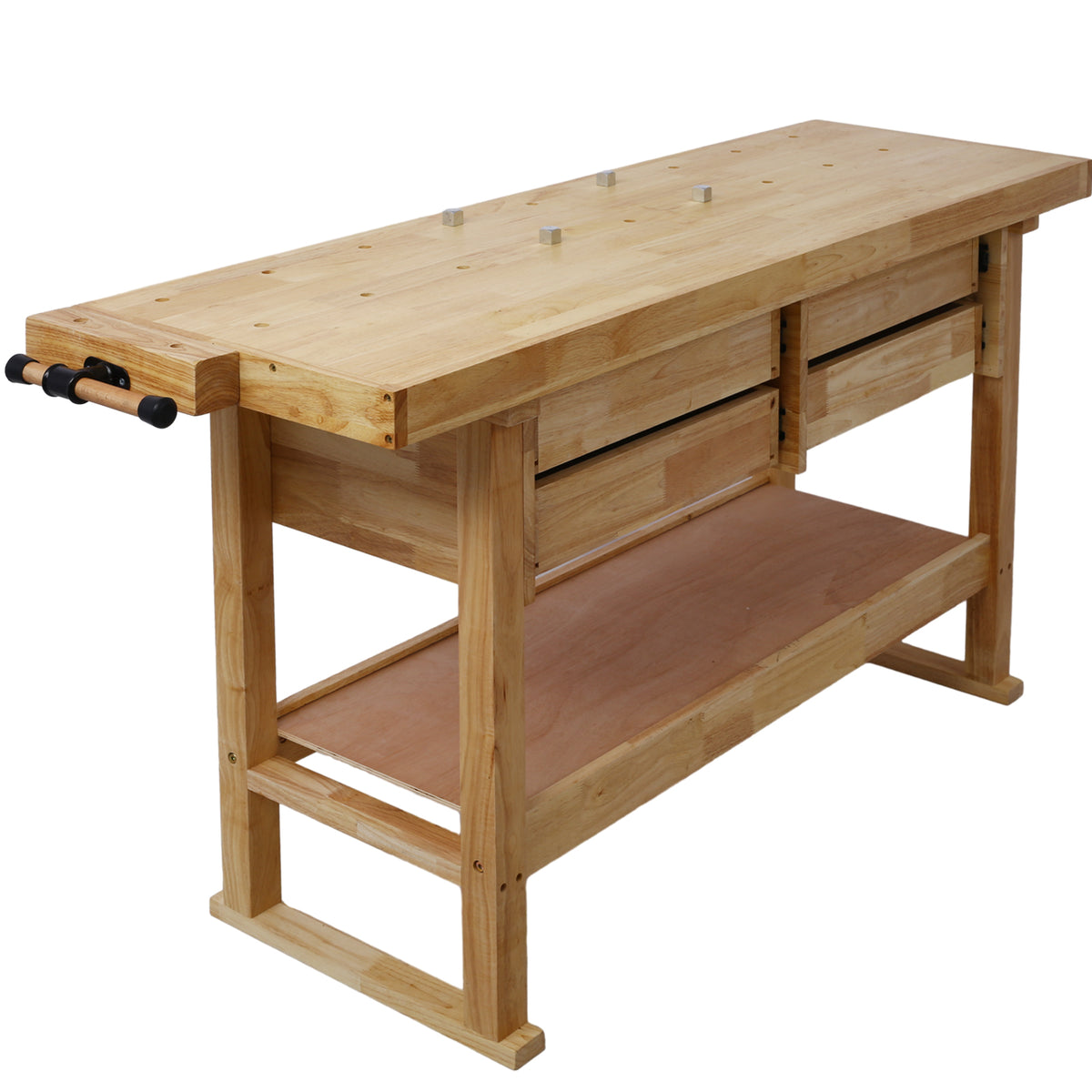 60in Workbench with 4 Drawers for Garage Workshop & Home