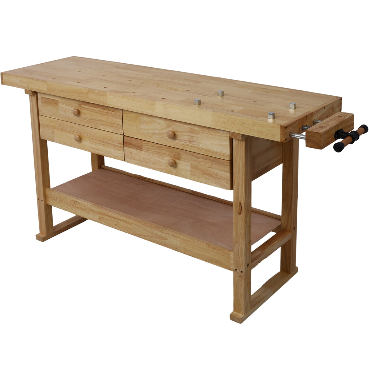 60in Workbench with 4 Drawers for Garage Workshop & Home