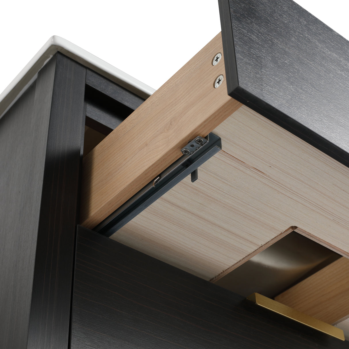 30 Inch Bathroom Vanity Plywood With 2 Drawers