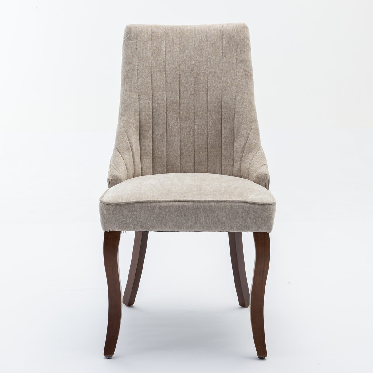Rayon Cloth Flocking High Back Dining Chair