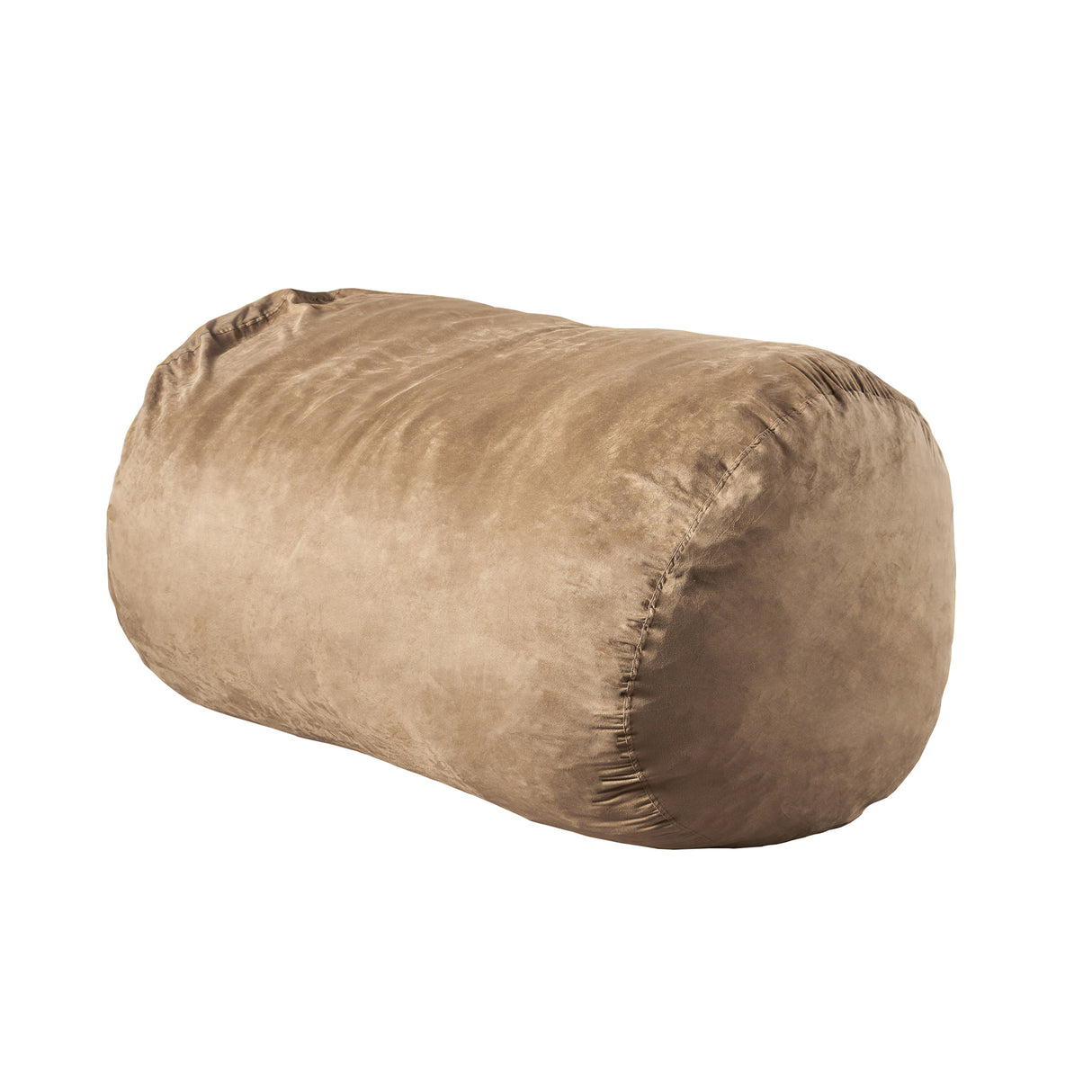 Marlin 6.5 Foot Suede Cylindrical Bean Bag, Tuscany