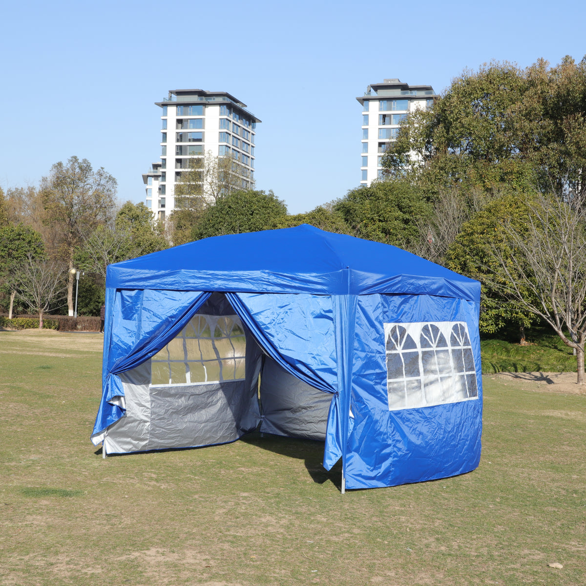 Outdoor 10x10FT Pop Up Gazebo Canopy Tent