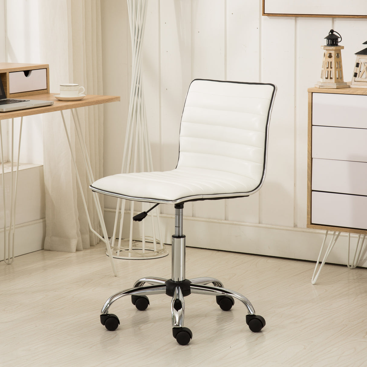 Fremo Chromel Adjustable Air Lift Office Chair