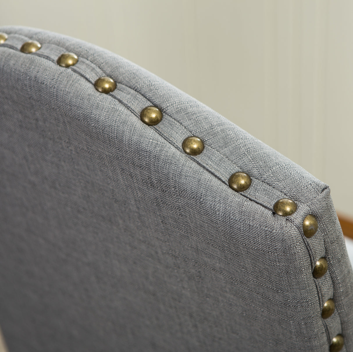 Mod Urban Style Solid Wood Nailhead Dining Chairs