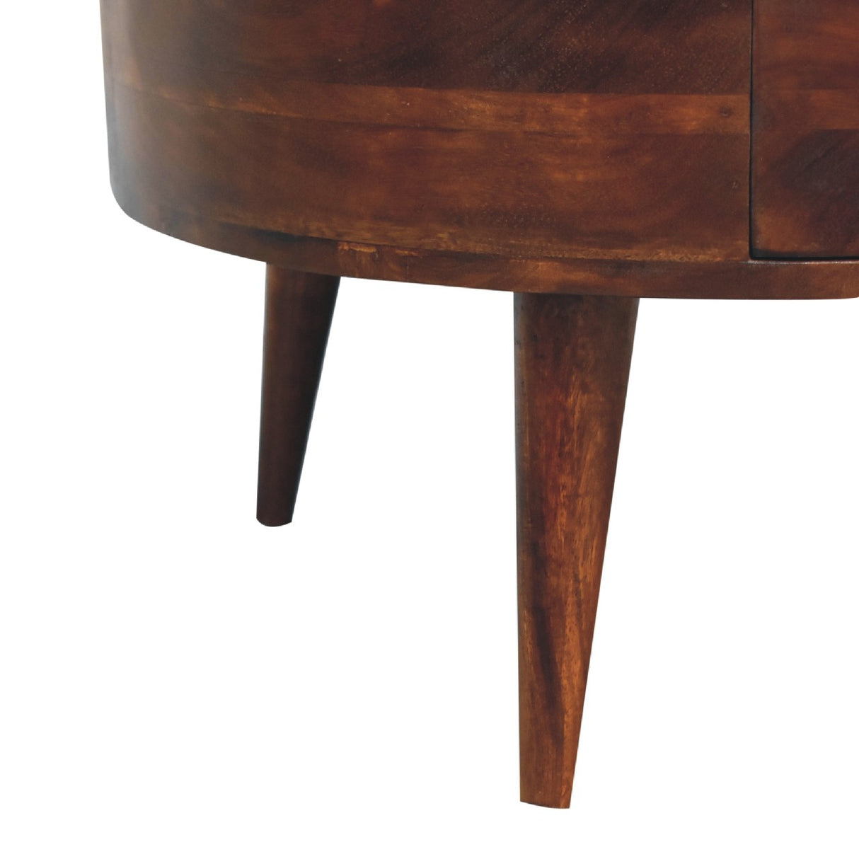 Solid Wood Odyssey Coffee Table, 2-Drawer, Nordic Legs