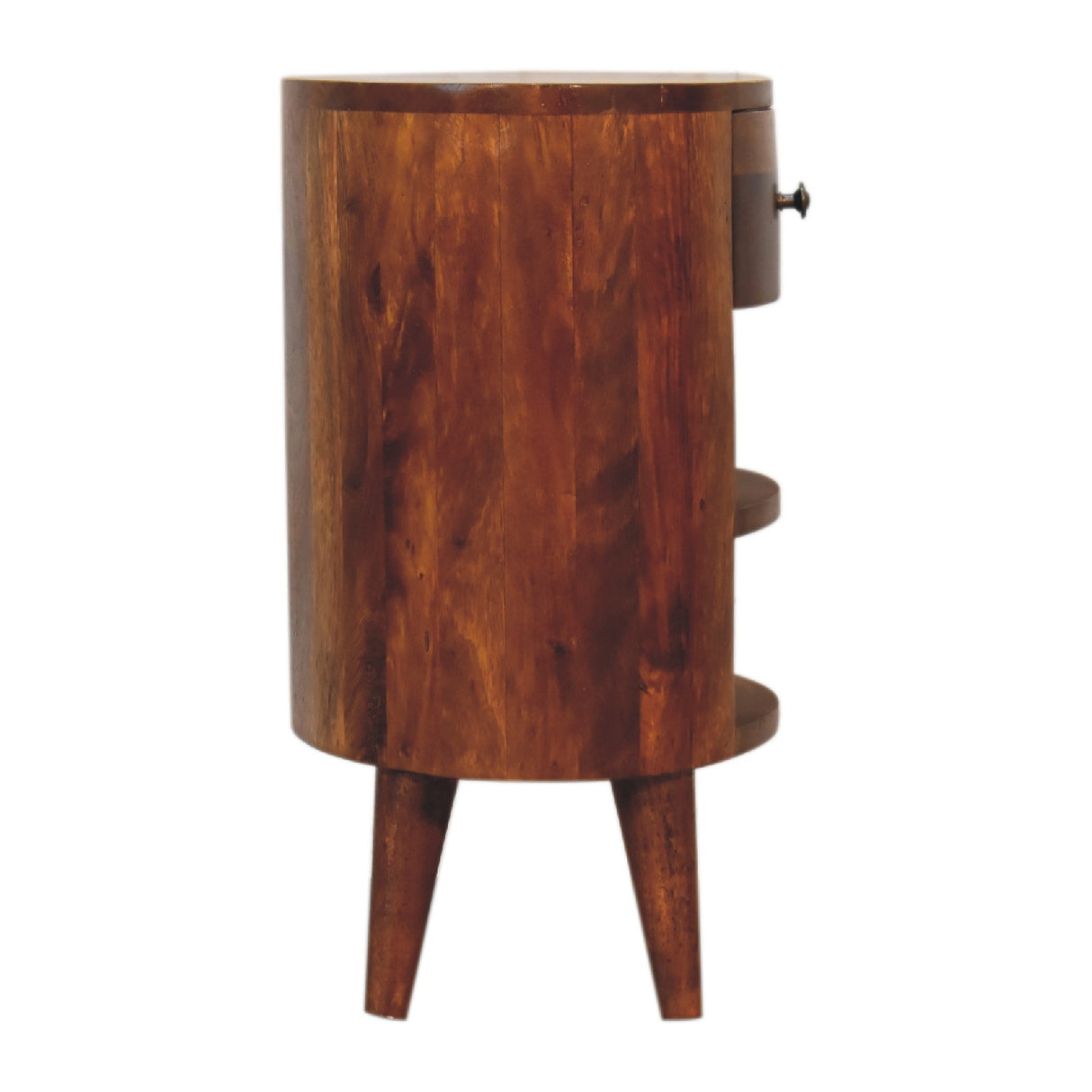 Solid Wood Cortez Nightstand - Chestnut Finish