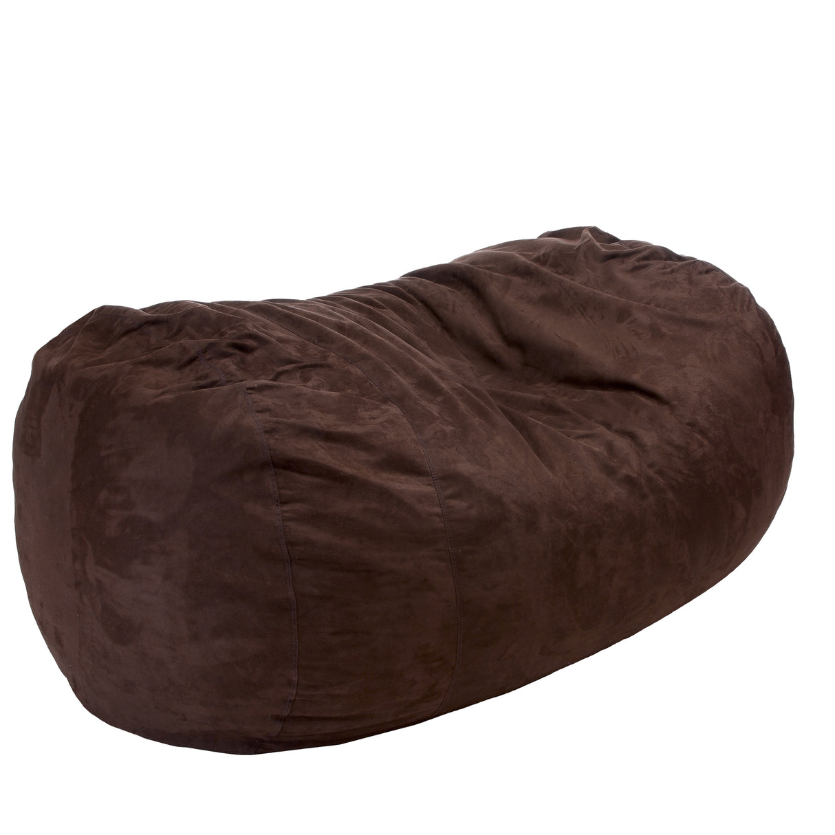 Jasper Traditional 8 Foot Cylindrical Suede Bean Bag