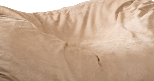 Marlin 6.5 Foot Suede Cylindrical Bean Bag, Tuscany