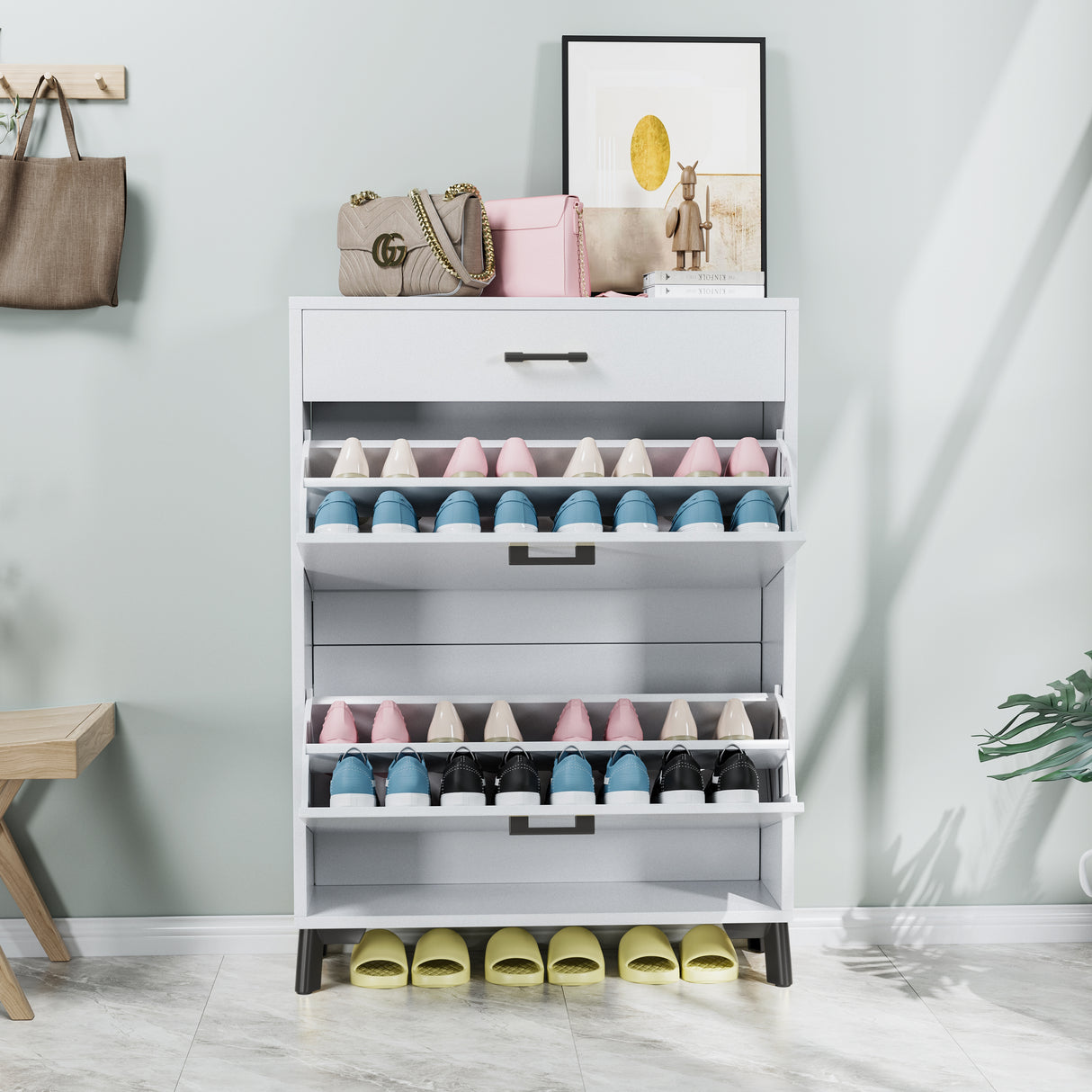Shoe Storage Cabinet for Entryway