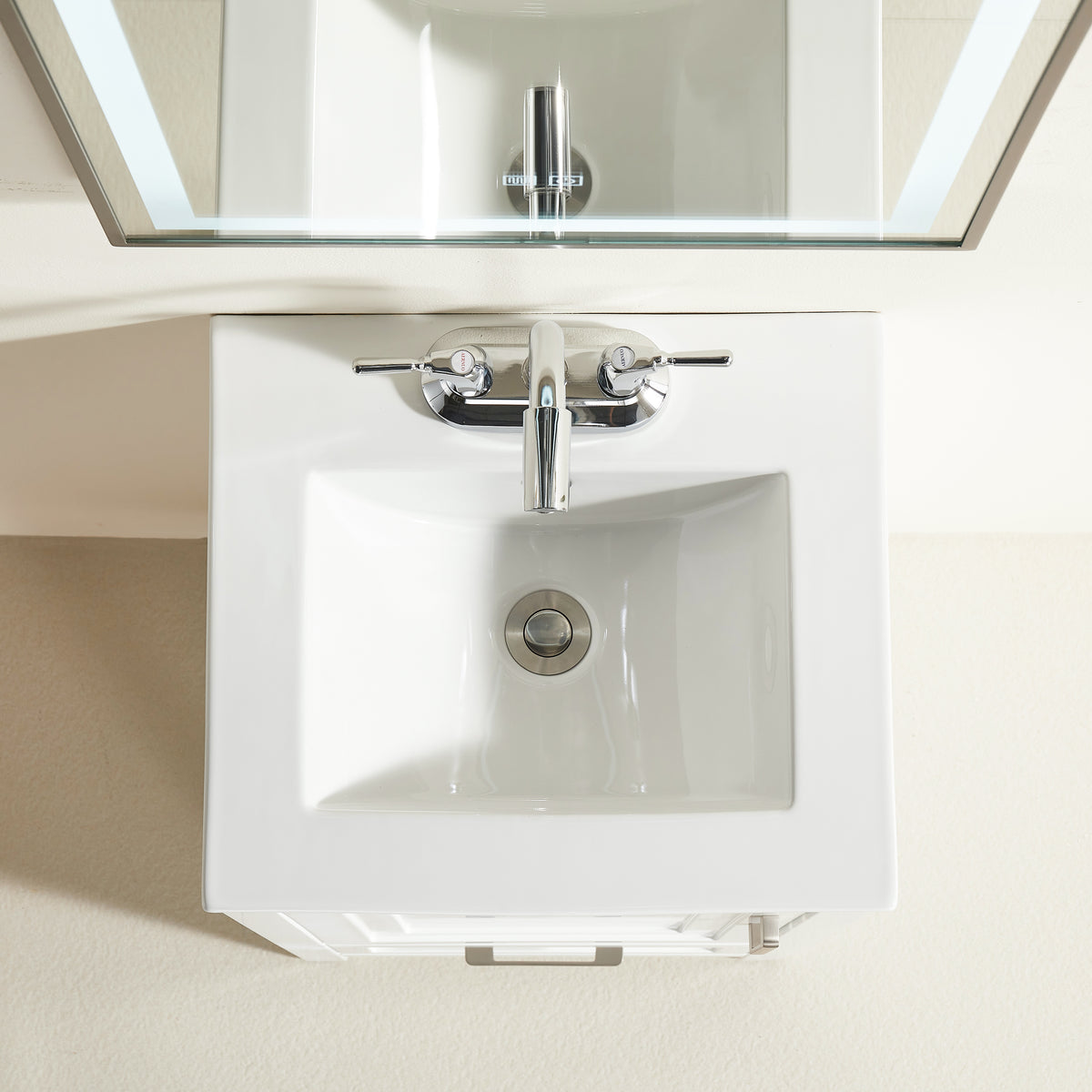 Fully Assembled 18'' Bathroom Vanity