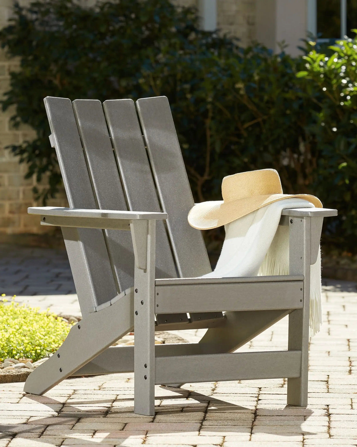 Visola - Adirondack Chair - Gray - Best Buy Furniture