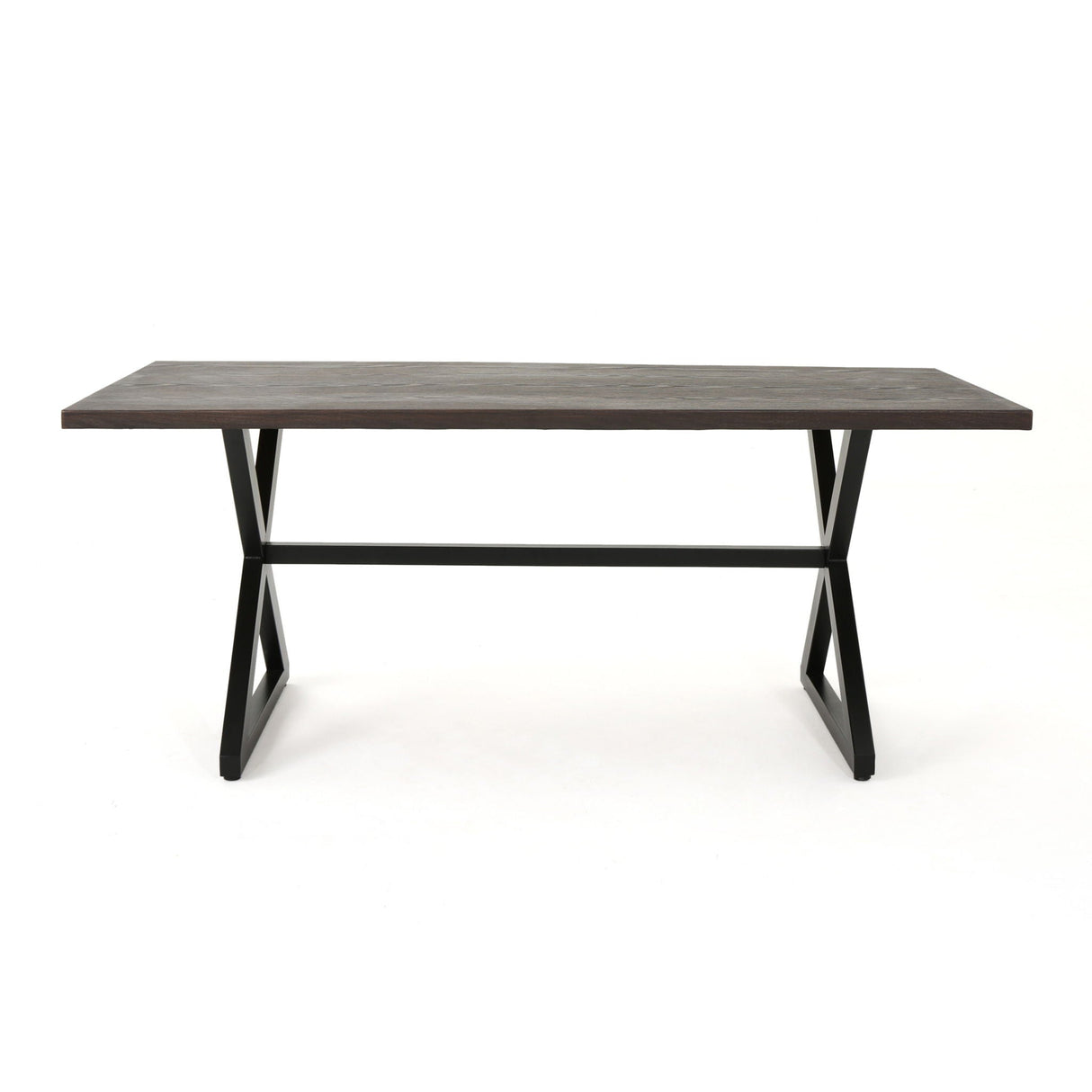 Rolando - Outdoor Aluminum Dining Table With Steel Frame - Best Buy Furniture