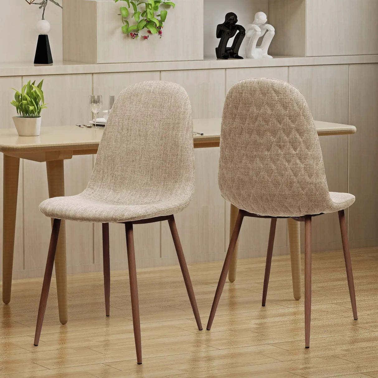 Elegant Dining Chair Set With Fabric - Best Buy Furniture