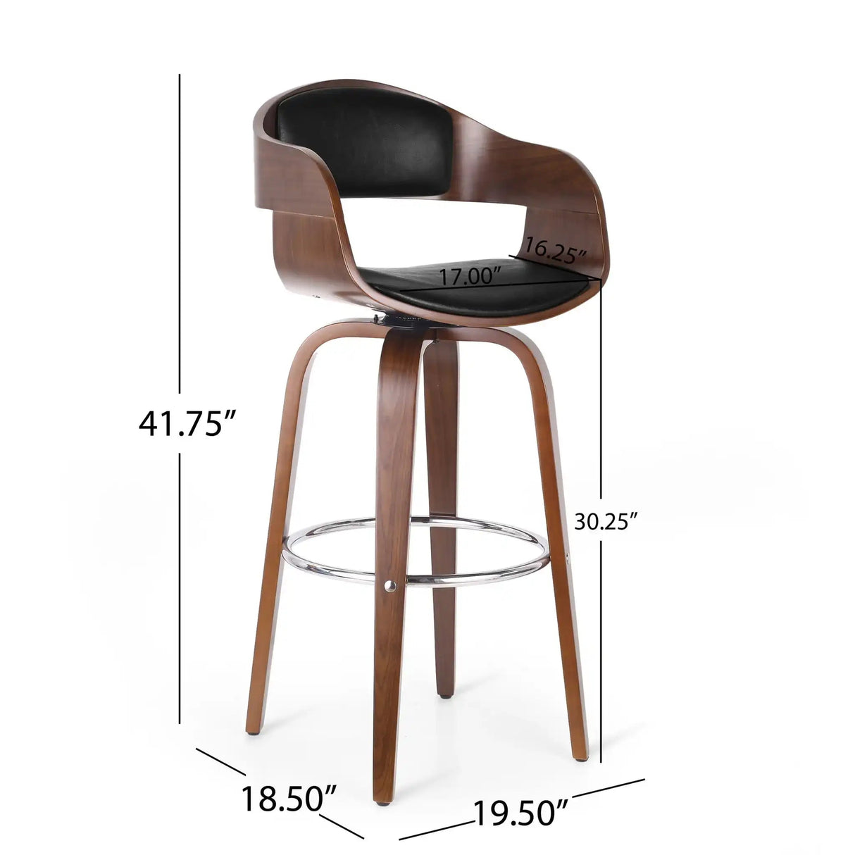 Modern Bar Stool, Swivel Function - Best Buy Furniture
