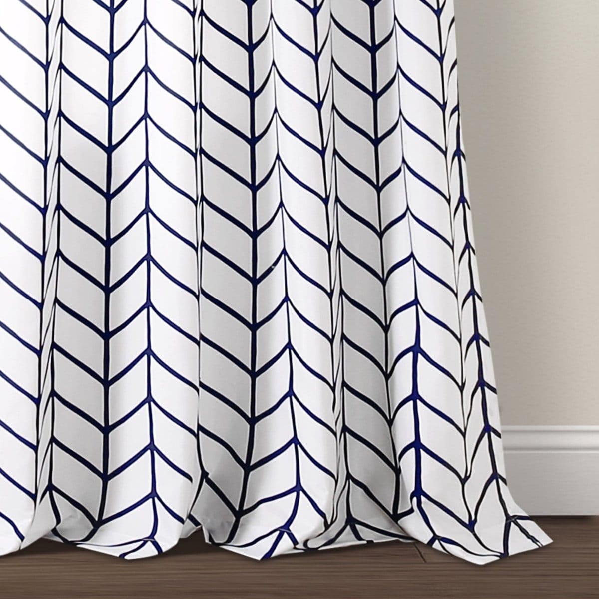 LushDecor Calia Chevron Geo Window Curtain Panels Set - view 3